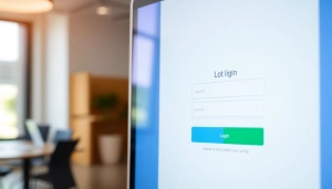 Masukkan suletoto login pada halaman antarmuka yang bersih dan modern.
