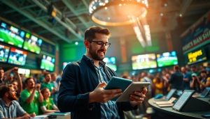 Experience the excitement of the best sports betting sites for Mexico with dynamic sports betting atmosphere.