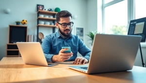 Explore the best sports betting apps in India with a professional setting featuring a bettor and sports memorabilia.