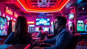 Menggambarkan pengalaman menarik di https://rusia777.com saat pemain terlibat dalam permainan kasino online.