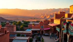 Visit Morocco to experience the vibrant landscapes and cultural richness of its markets.