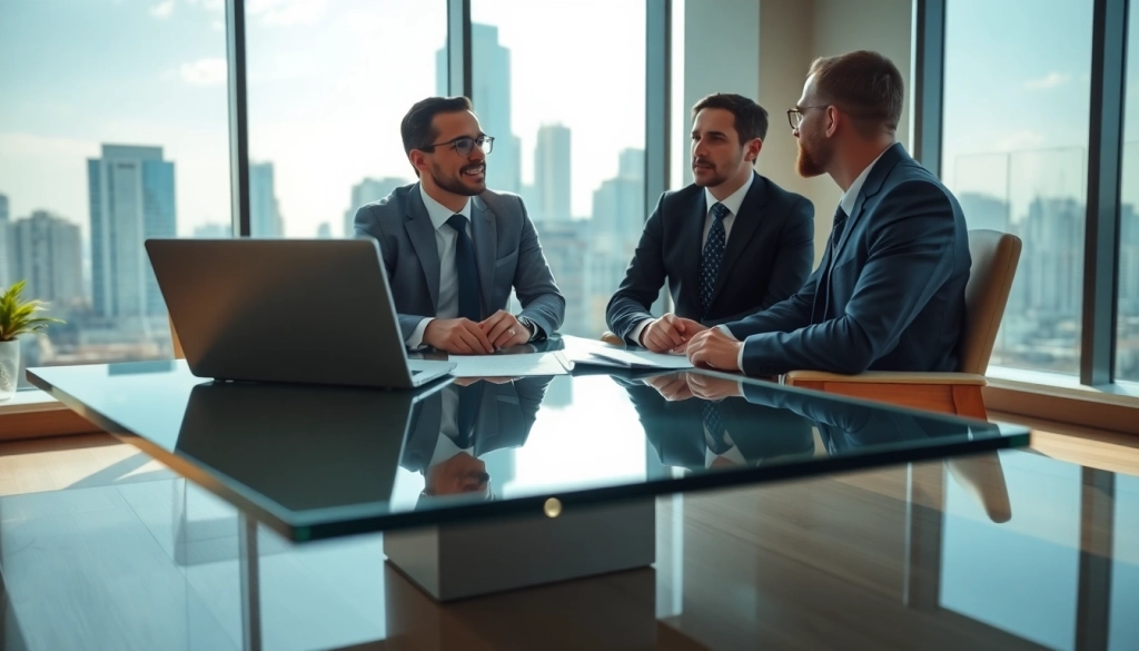 Beratung zu Investitionsstrategien bei https://zukunftkapital.de in einem modernen Büro.