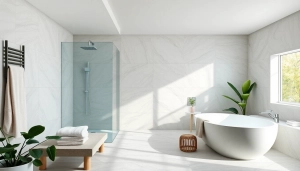 Gestalte dein Badezimmer mit sonni sanitär modernen Duschen und Heizlösungen für ein elegantes Ambiente.