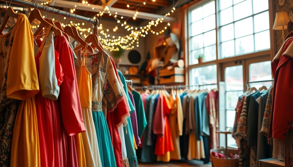 Browse unique vintage finds at https://thrift-vintage.com, showcasing colorful thrift shop treasures.