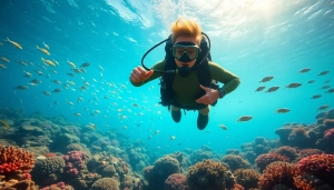 Experience vibrant marine life at https://marvinscubaexpeditions.com while diving among colorful reefs.