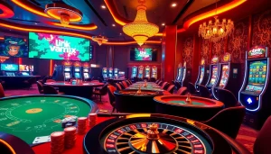 Engage with thrilling online gaming at VMAX through the Link vào vmax, showcasing vibrant casino action.