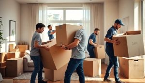 Professional removalists Shellharbour carefully packing furniture during a home relocation.