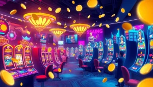 Kode4d online gaming environment with vibrant slot machines and engaging user interactions.