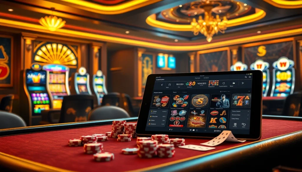 High-energy gaming scene at trang chủ w88 with poker chips and roulette wheel.