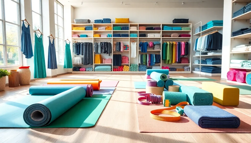 Shop quality yoga products at the Yoga Shop, featuring mats, apparel, and accessories for all levels.