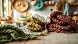 Explore handmade garments at https://www.ound-ound.com with unique textures and natural colors.