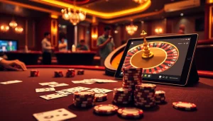 Experience the excitement at DR88 nhà cái uy tín with vibrant casino visuals featuring poker, roulette, and engaging gameplay.