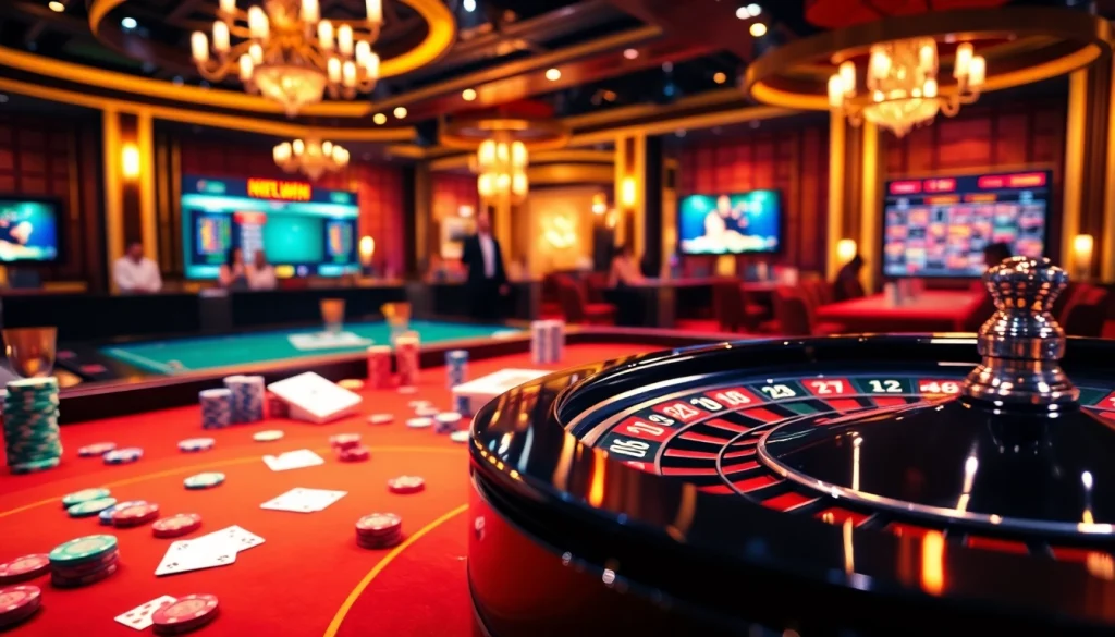 Experience thrilling action at Netwin casino with vibrant tables and exciting gameplay.