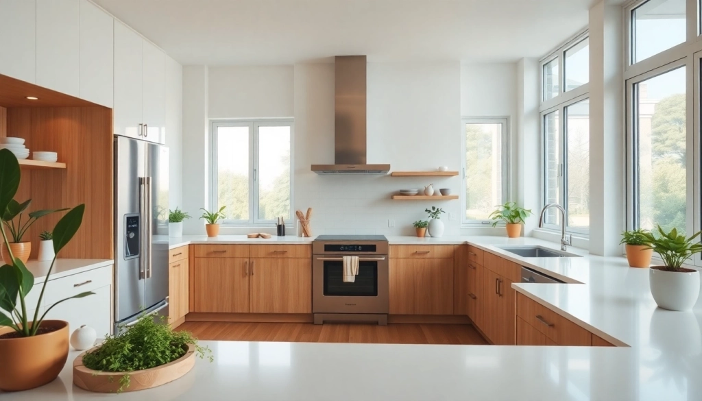 Transform your space with stunning home renovation ideas featuring a remodeled kitchen.