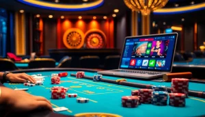 Fun88 interactive casino table with vibrant colors and professional design.