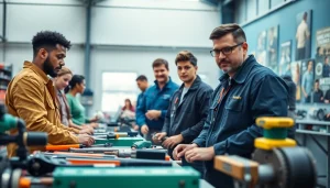 Train at leading trade schools in southern California with hands-on workshops and diverse environments.