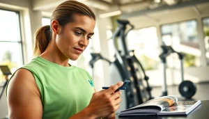 Engaging with a metabolic age calculator to assess health and fitness metrics.