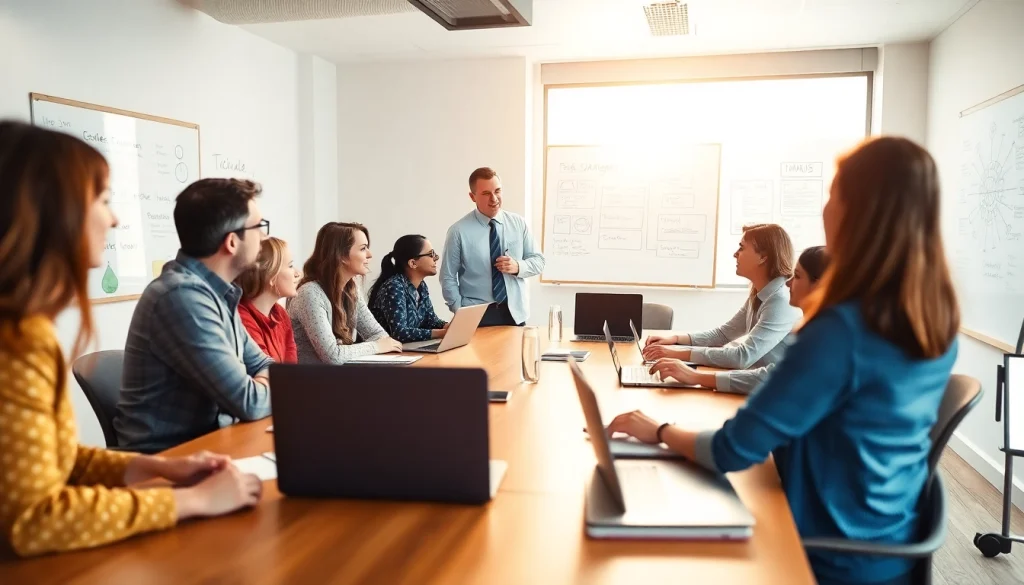 Connect with a professional business coach near me in an inspiring office setting.