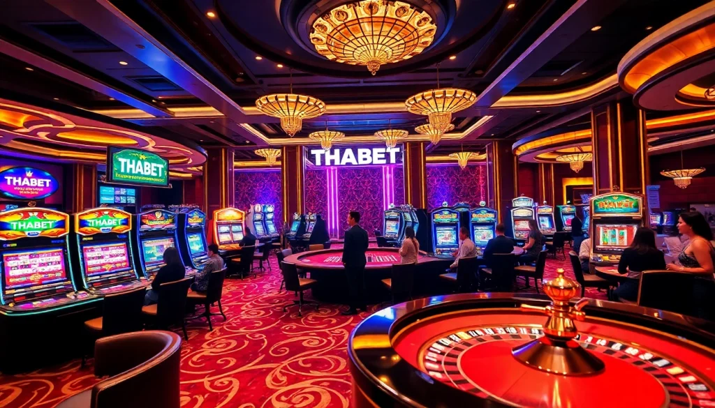 Experience the thrill of gambling at THABET with vibrant tables and exciting promotions.
