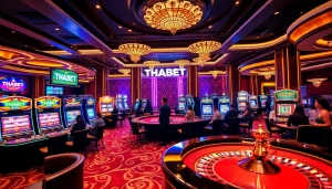 Experience the thrill of gambling at THABET with vibrant tables and exciting promotions.