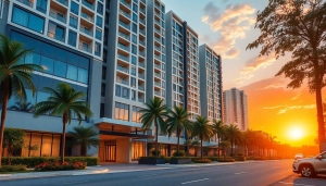 Visual representation of tampines st 95 ec showcasing modern luxury architecture and lush landscaping.