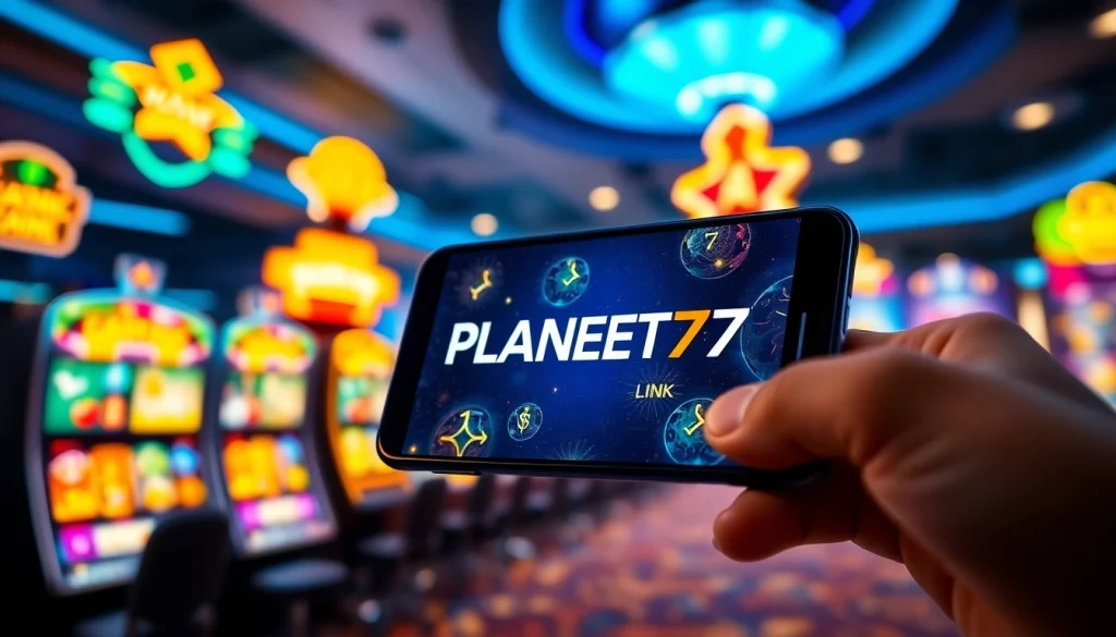 Temukan pengalaman seru dengan PLANET77 LINK dalam suasana kasino digital yang menarik dan penuh warna.