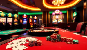 Betvip mang đến trải nghiệm cá cược trực tuyến đầy thú vị với hình ảnh casino bắt mắt và lối chơi hấp dẫn.