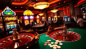 Rasakan sensasi obraltoto dengan mesin slot yang mendebarkan dan suasana kasino yang hidup.