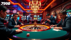 Experience the thrill of gambling at 789BET có uy tín không with vibrant casino visuals.