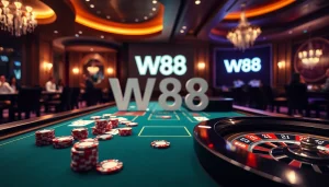Trải nghiệm cảm giác cược ở mức cao tại liên kết W88 với các bàn casino sống động và người chơi tương tác.