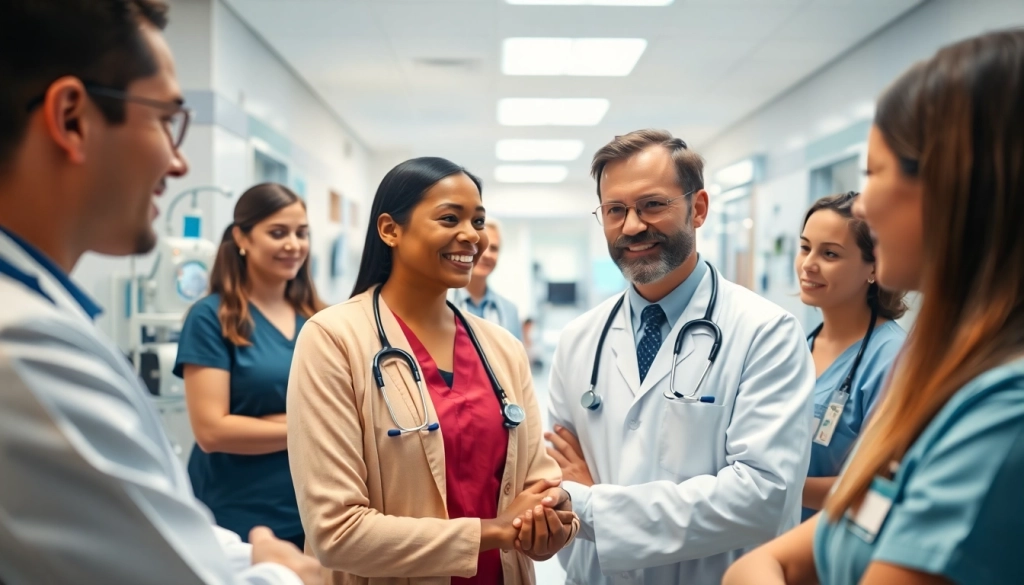 Consultation scene emphasizing care at https://tweestedenziekenhuis.nl in a professional hospital environment.