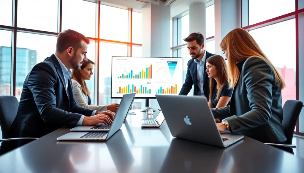 avral.net의 혁신적 전략 회의 장면을 보여주는 이미지