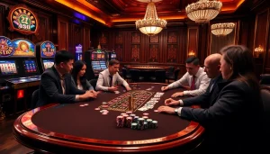 Engage in exciting online gambling at https://mm88.video/ with vibrant casino atmosphere and thrilling games.