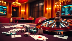 Engaging atmosphere of a roulette game highlighting the hidden wiki dark web elements.