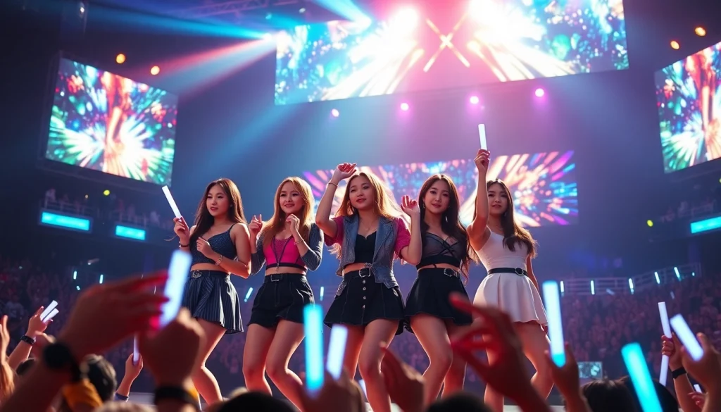 Catch the latest Blackpink news as the group captivates fans on stage with high-energy performances.