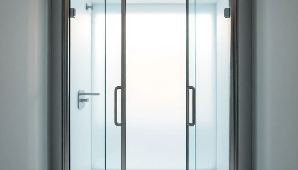 Highlighting shower doors uk in a modern bathroom setting, showcasing sleek design and elegance.