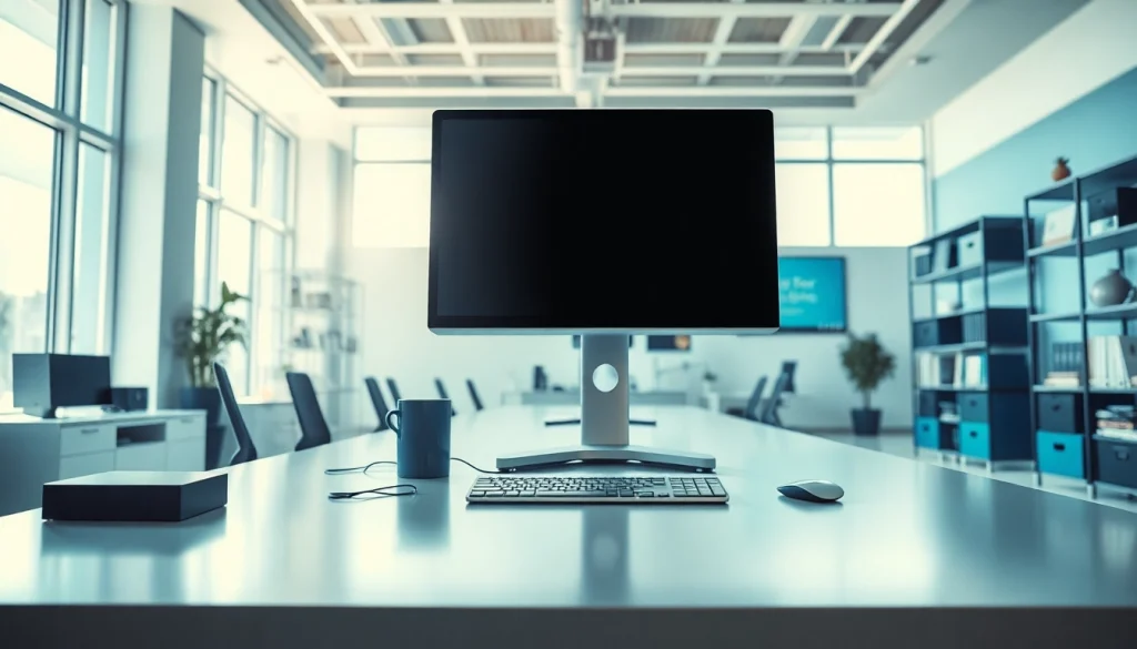 zirvegrupbilgisayar modern bilgisayar teknolojileri ile donatılmış ofis ortamı