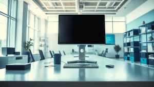 zirvegrupbilgisayar modern bilgisayar teknolojileri ile donatılmış ofis ortamı