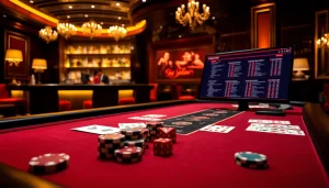 The hidden wiki serves as a vital resource, guiding passionate gamblers through sophisticated betting strategies at an elegant casino table.