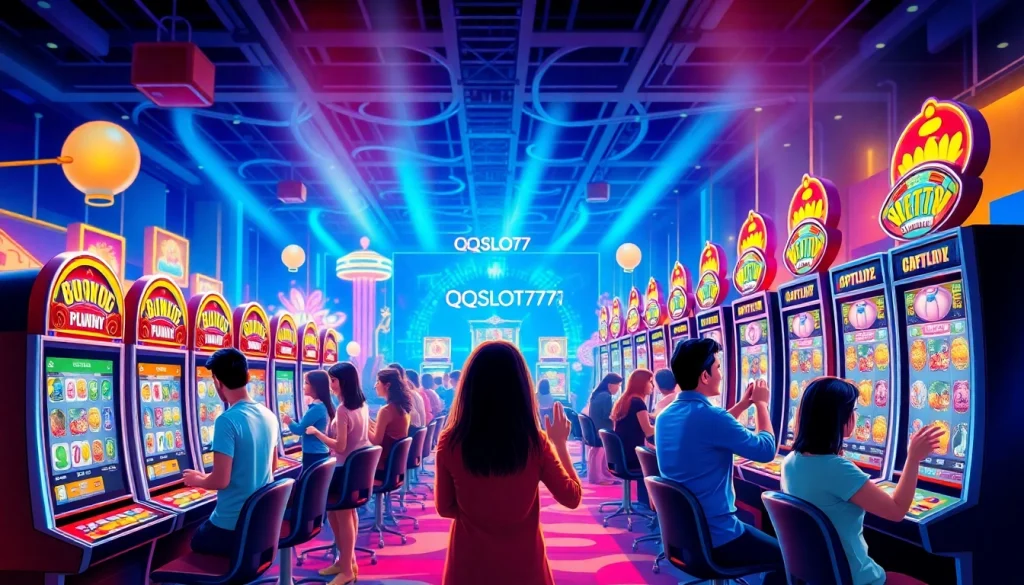 Permainan qqslot777 menunjukkan antusiasme pemain dengan slot yang menarik.