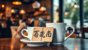 스타벅스 기프티콘 디자인을 보여주는 고급스러운 커피컵과 함께한 이미지