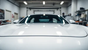 Get premium paint protection film near me applied expertly on a vehicle's surface.