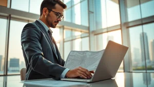 Analyze key factors to successfully Invest in Dubai Real Estate in a modern office setting.