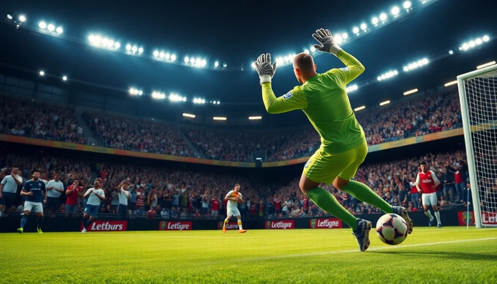 บ้านผลบอลวันนี้ พร้อมกับผู้รักษาประตูที่ยิ่งใหญ่ในขณะที่เขาดูแลจุดโทษสำคัญ