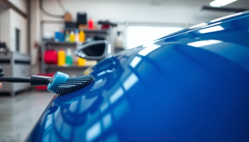 Experience the best car detailing Chattanooga TN through meticulous service in a modern garage.