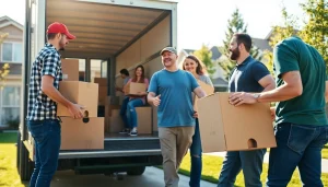 Efficient long distance movers calgary helping a family prepare for relocation.