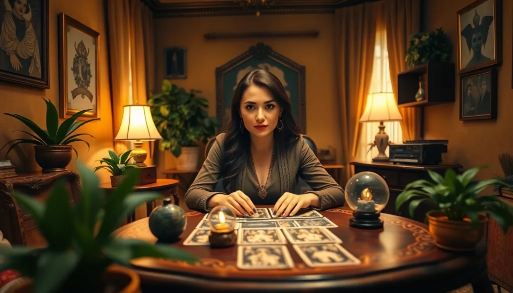 温かく招待するオフィスでの電話占いセッションを強調した魅力的な電話占い 当たる。