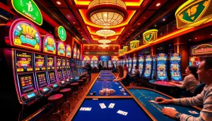 Experience the thrill of winning at jamuslot with exciting slot machines and vibrant casino atmosphere.
