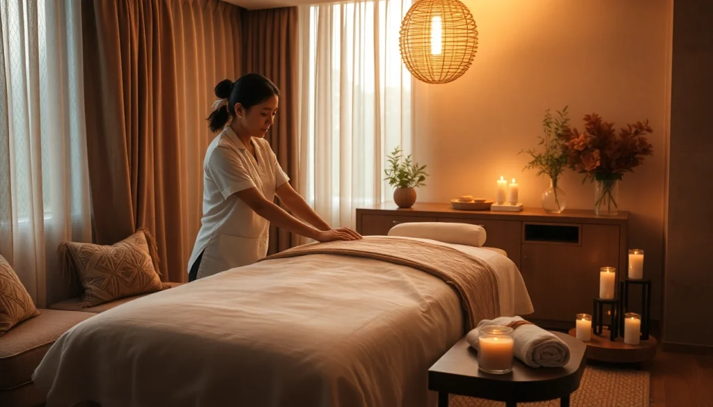 전문 마사지 테라피스트와 함께 차분한 분위기에서 뛰어난 수원출장마사지 경험하기.