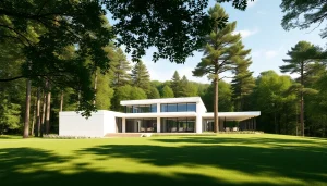 Transforming the Rock View Road Revival with modern architecture set against a natural backdrop.